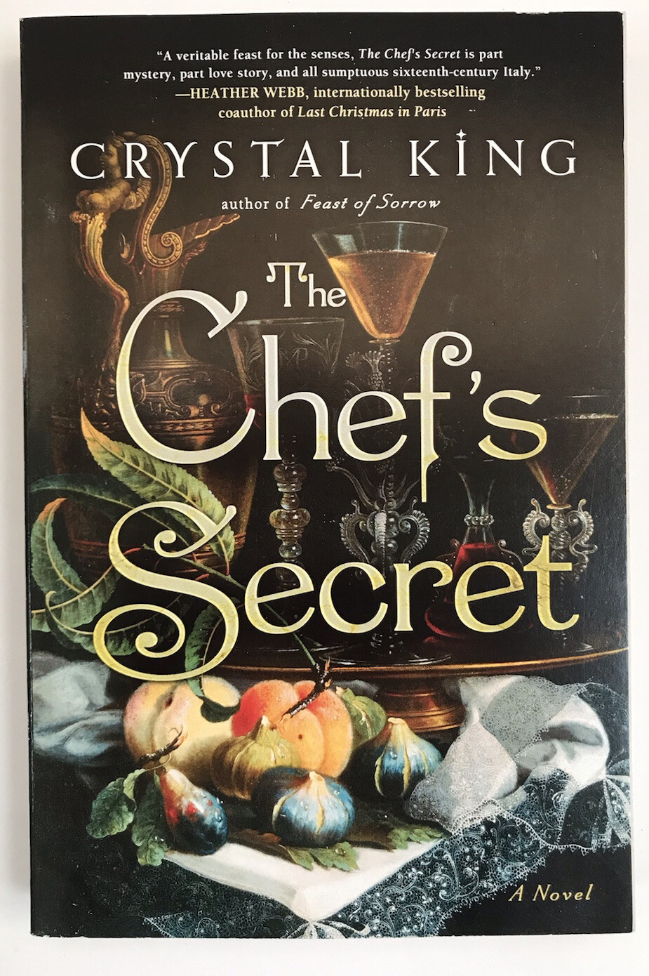 THE CHEF’S SECRET Book by Crystal King First Edition Atria Paperback New