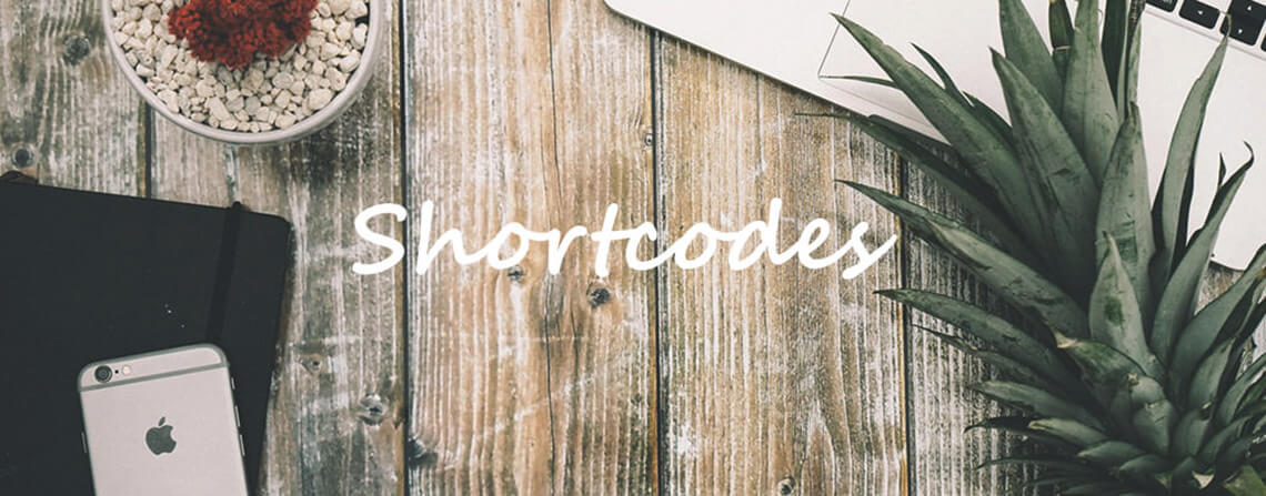 Shortcodes Header 3